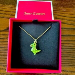 Juicy Couture Dinosaur Charm Necklace